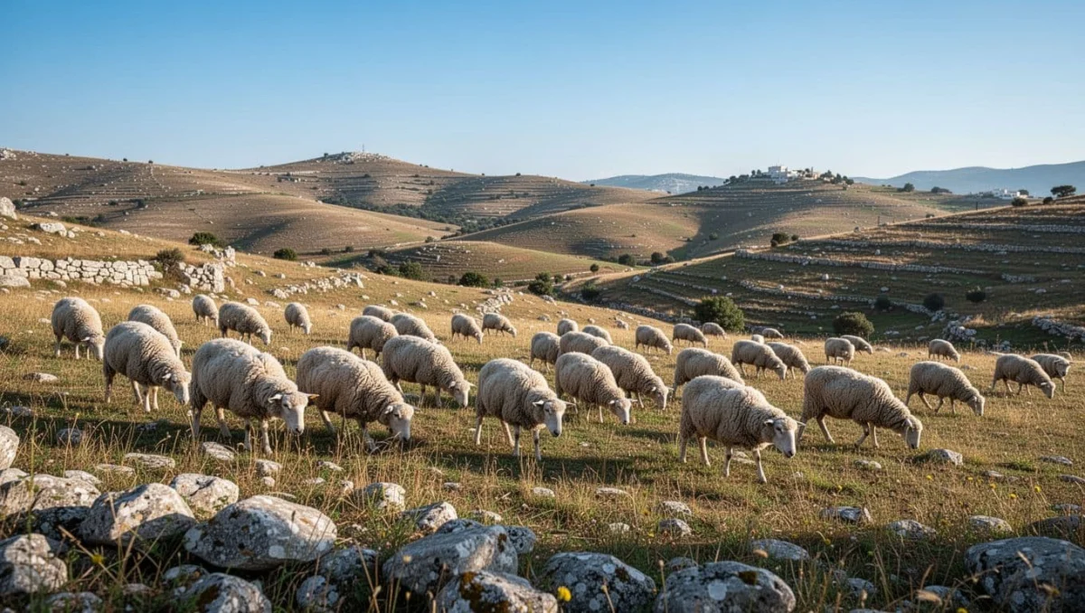 Πόσα Πρόβατα Χρειάζονται για να Ζήσει μια Οικογένεια; Οδηγός Κερδοφορίας & Εισοδήματος 2026 2 Κοπάδι προβάτων σε βοσκότοπο